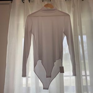 White body suit, XL